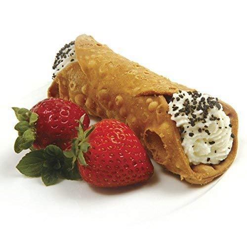 Norpro molde cannoli listo para relleno, tubo retirado con facilidad.