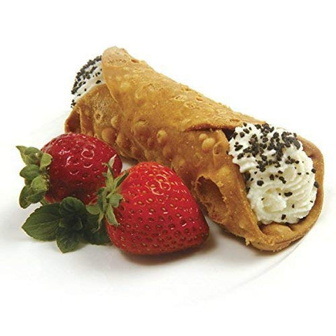 Norpro molde cannoli listo para relleno, tubo retirado con facilidad.