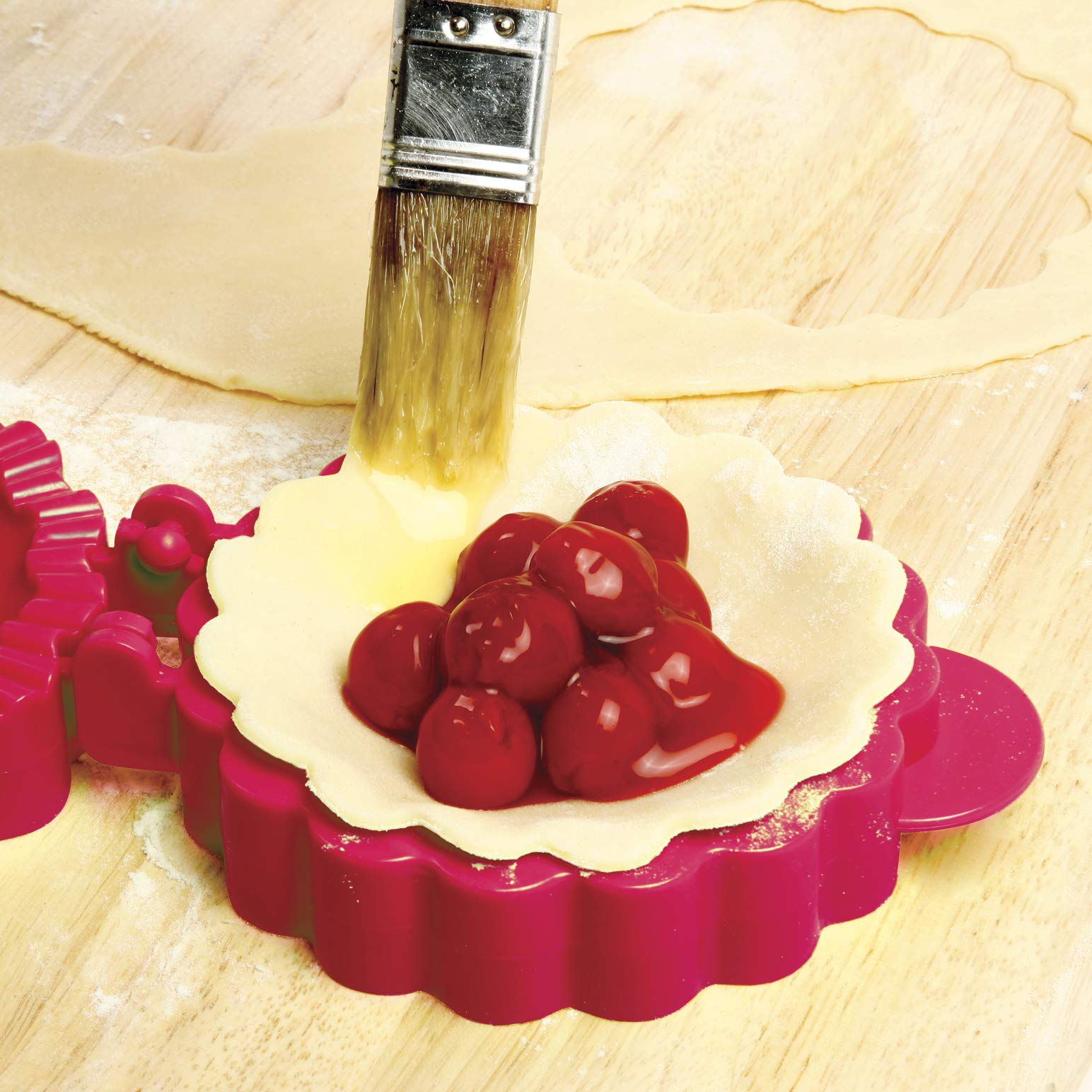 Norpro molde mini pastel, tamaño compacto para fiestas y meriendas.