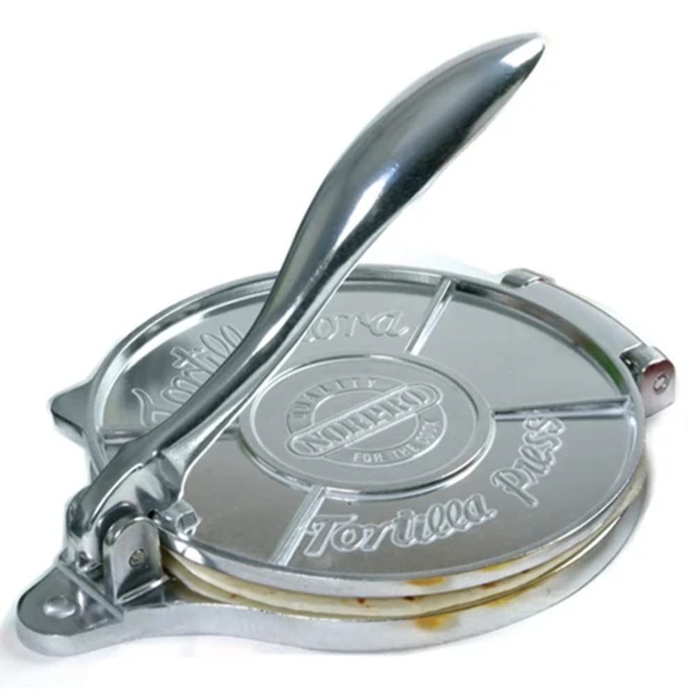 Norpro Prensa-tortillas-6-pulgadas: ideal para preparar tortillas caseras rápidas.