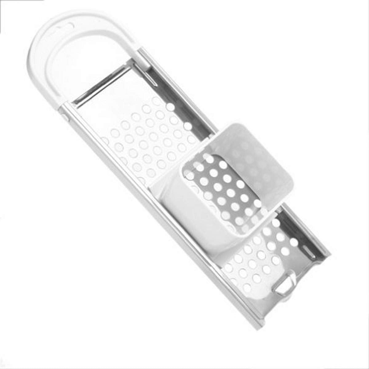 Norpro Spaetzle Maker sobre olla facilita preparación rápida de albóndigas de masa