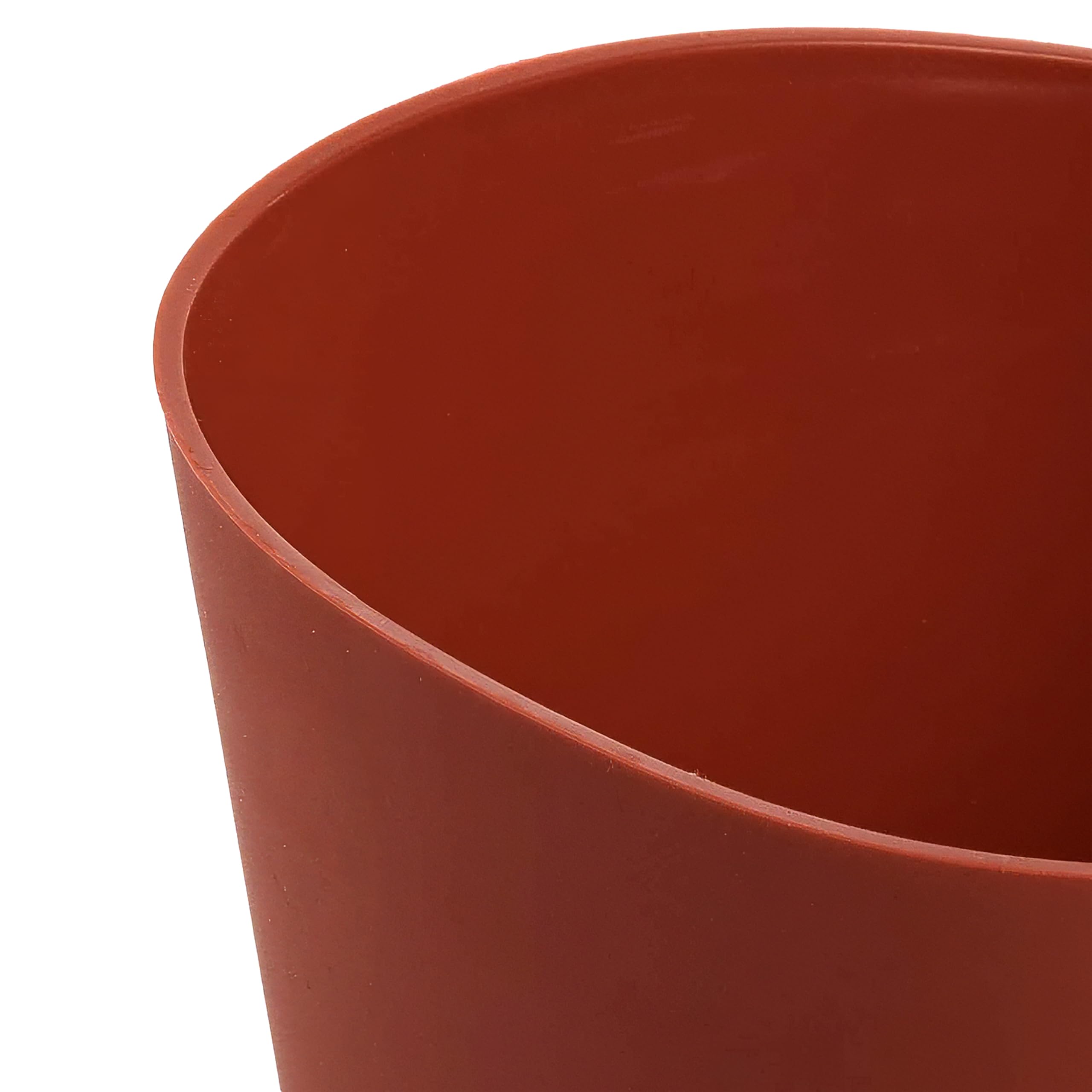 Norpro set de 3 tazones rojos: resistentes al calor para hornear y mezclar