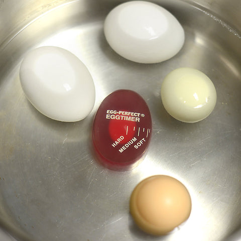 Norpro Temporizador Huevo Perfecto, ajuste por número de huevos, ideal para cocinar lotes.