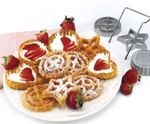 Norpro timbales con moldes de aluminio para conchas rellenas deliciosas.