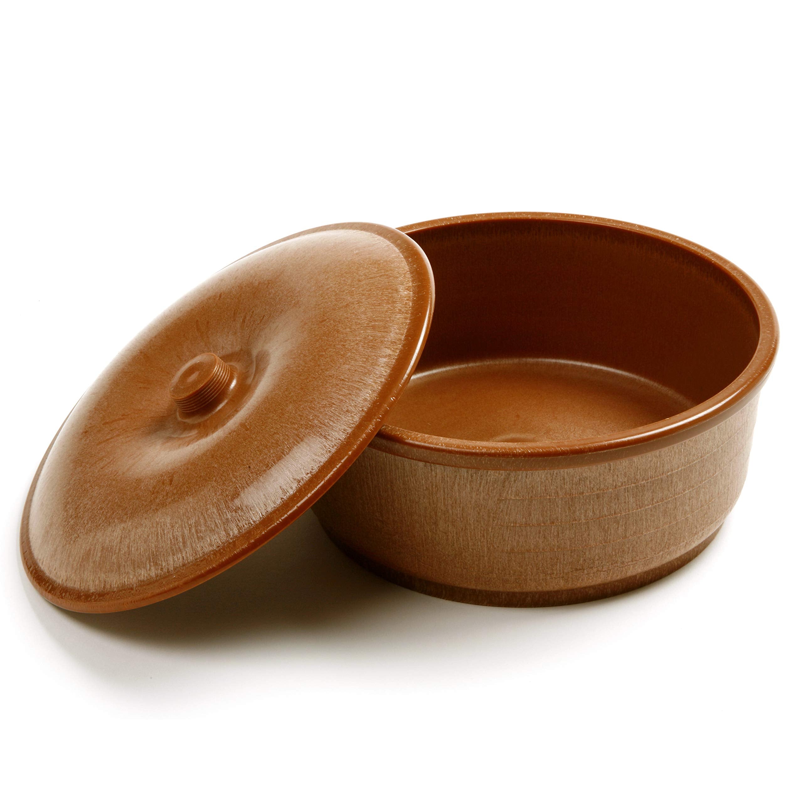 Norpro Tortilla Pancake Keeper, tapa cerrada, calor estable para tortillas y pan.