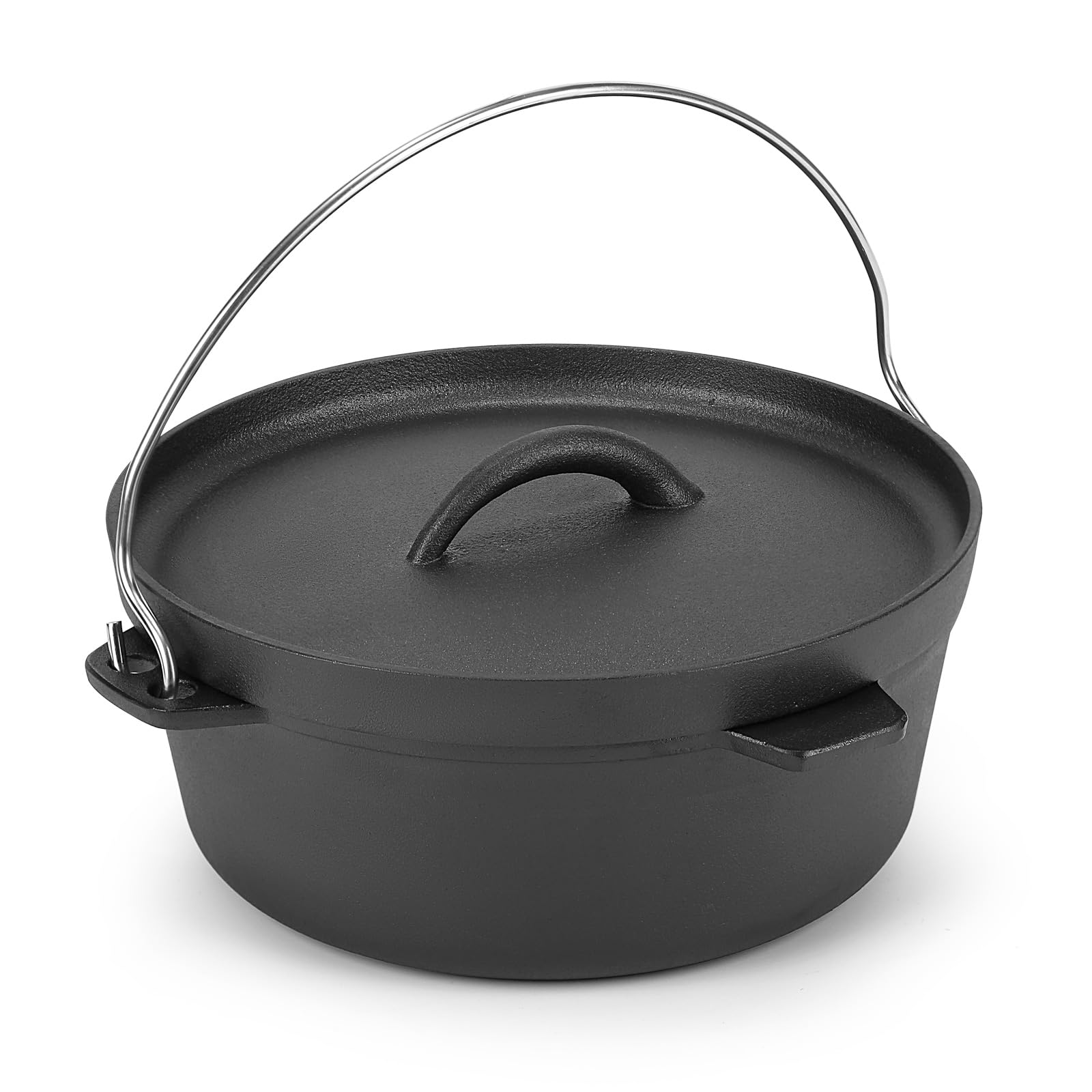 Olla Northriver Casting con tapa, vista frontal, ideal para cocción rápida en casa