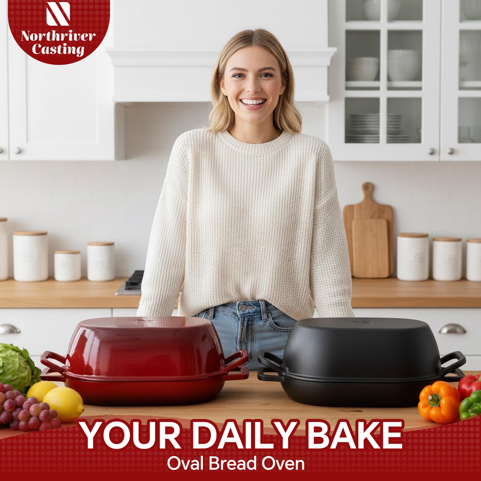Northriver Casting regalo perfecto para panaderos y cocineros caseros.
