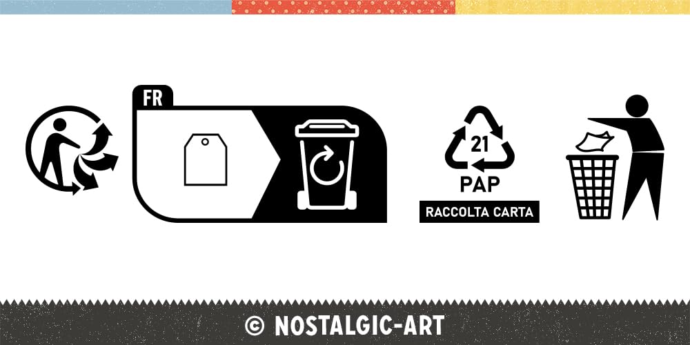 Nostalgic-Art Taza regalo ideal para fans de Ford y Mustang.