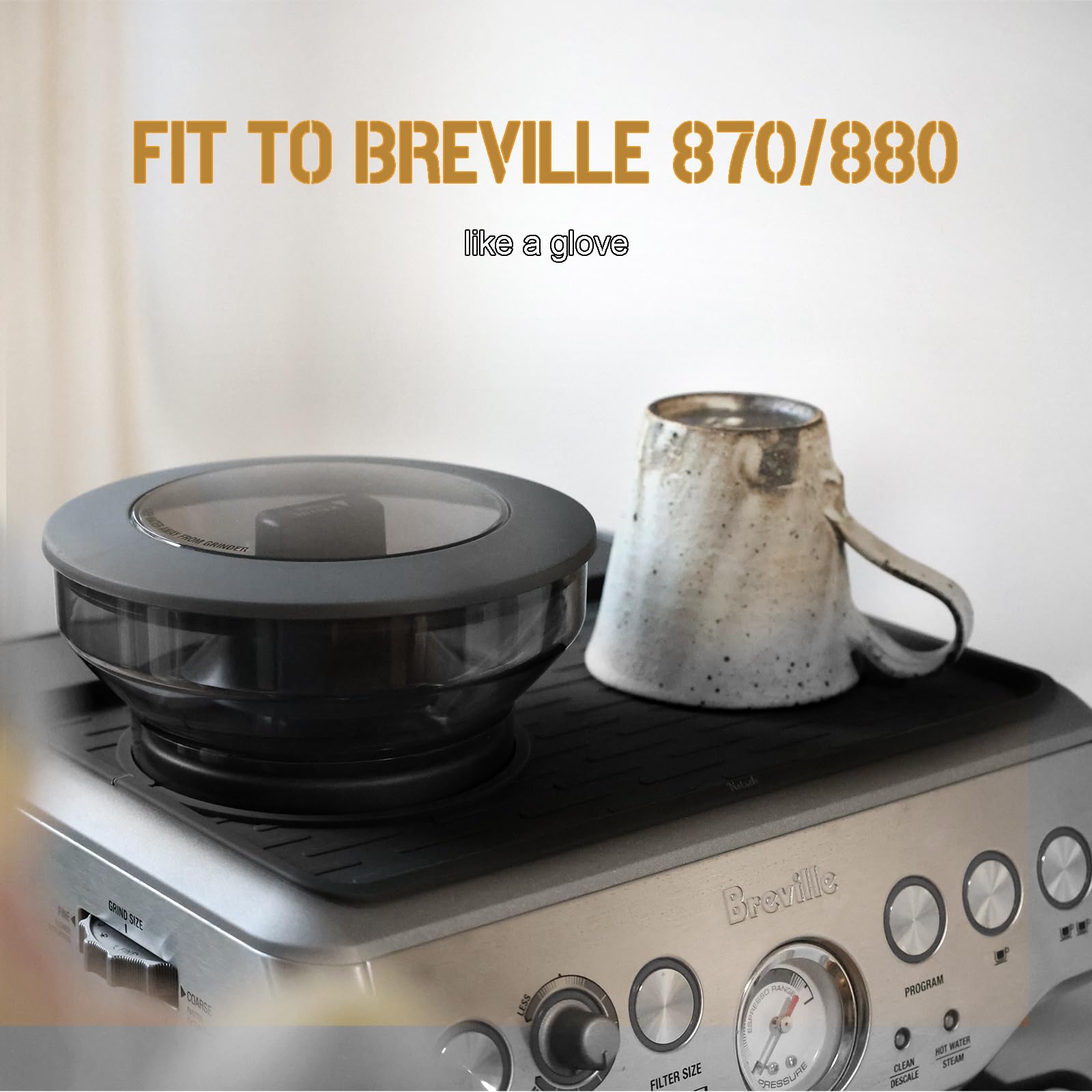 NOTSEK alfombrilla fácil de limpiar Breville 870-880, ideal para el área de trabajo.