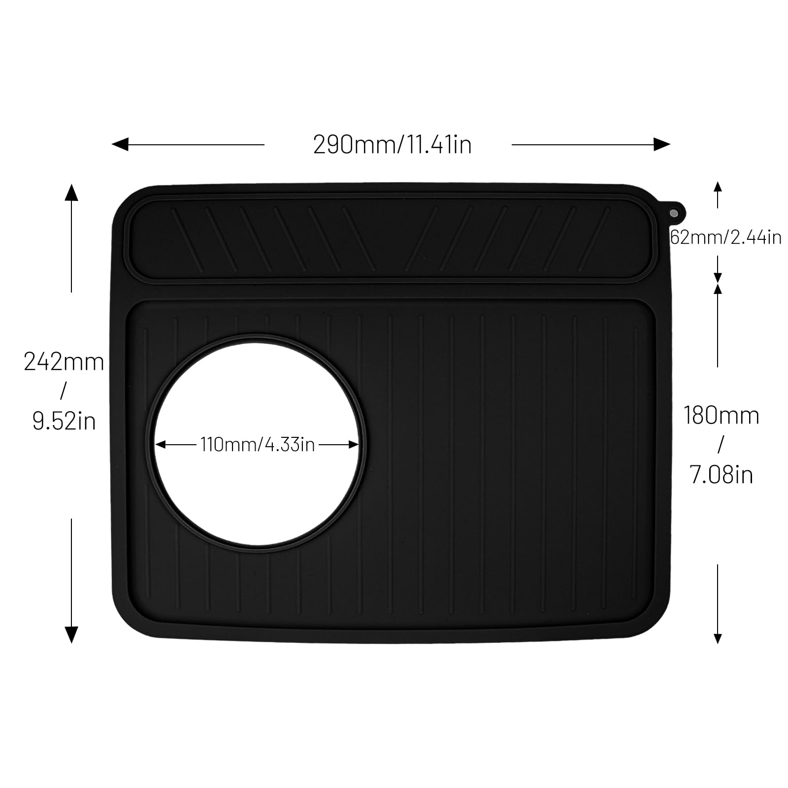 NOTSEK lavable en lavavajillas para espresso Breville 878/881, limpieza fácil.