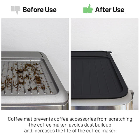 NOTSEK superficie de trabajo para accesorios de café Breville 878/881, limpia.