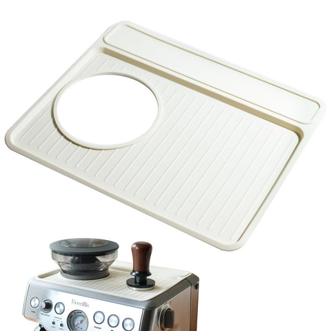 NOTSEK tamping mat para Breville 870-880 cubre la superficie y protege la encimera