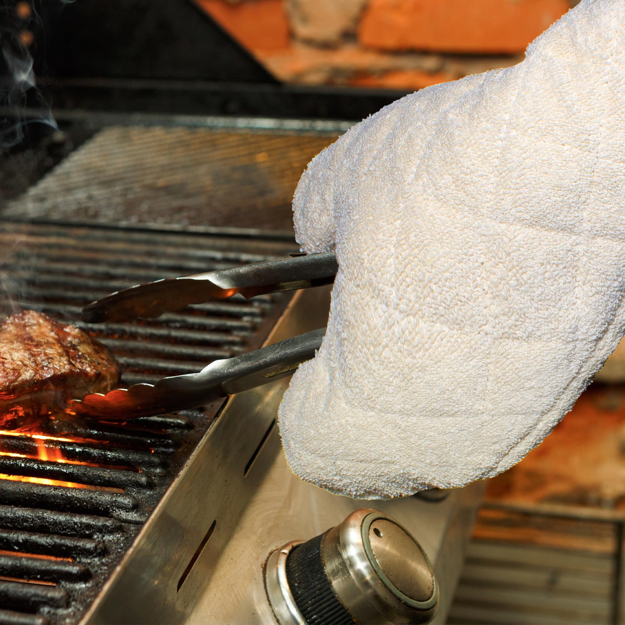 Nouvelle Legende guantes horno: agarre firme y cómodo para ollas y parrillas.