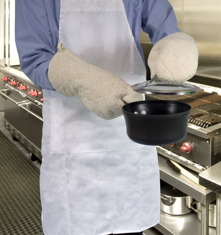 Nouvelle Legende guantes horno: diseño resistente para uso repetido.