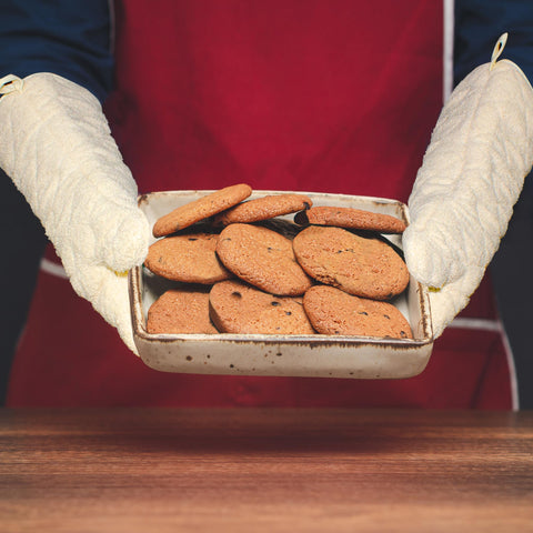 Nouvelle Legende guantes horno: fáciles de lavar a máquina para limpieza rápida.