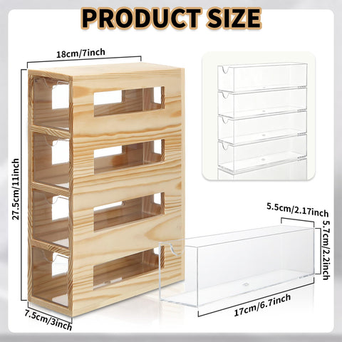 Novabright diseño natural en madera con acrílico