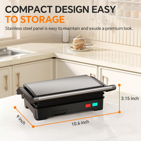 Novalife Prensa de tamaño compacto ideal para cocinas pequeñas y espacios limitados.