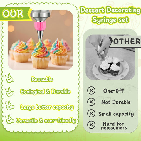 NOVANO moldes de silicona para cupcakes, fáciles de desmoldar