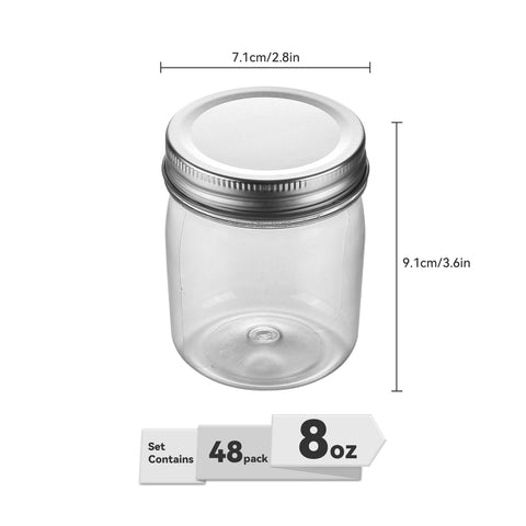 novelinks botes plástico transparentes para identificar contenido