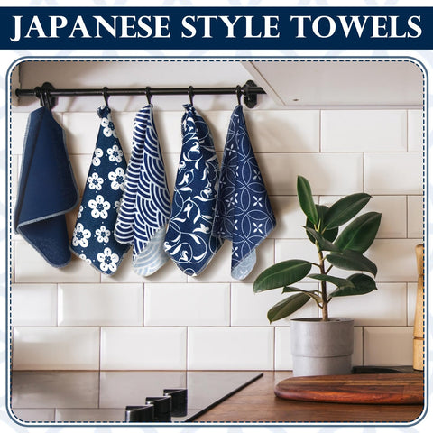 Noveread panos de cocina azul 25x30 cm, absorbentes y prácticos