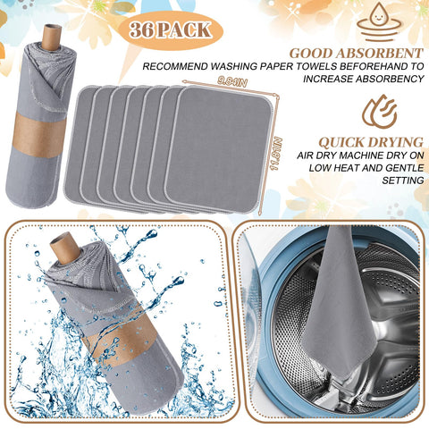 Paños de Noveread aptos para lavado a mano o lavadora