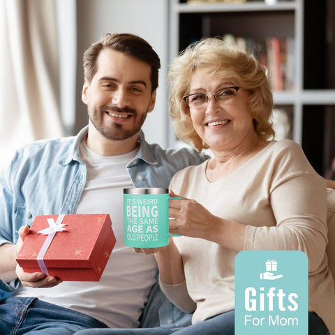 Empaque de regalo NOWWISH en caja incluye taza 14oz y tapa segura.
