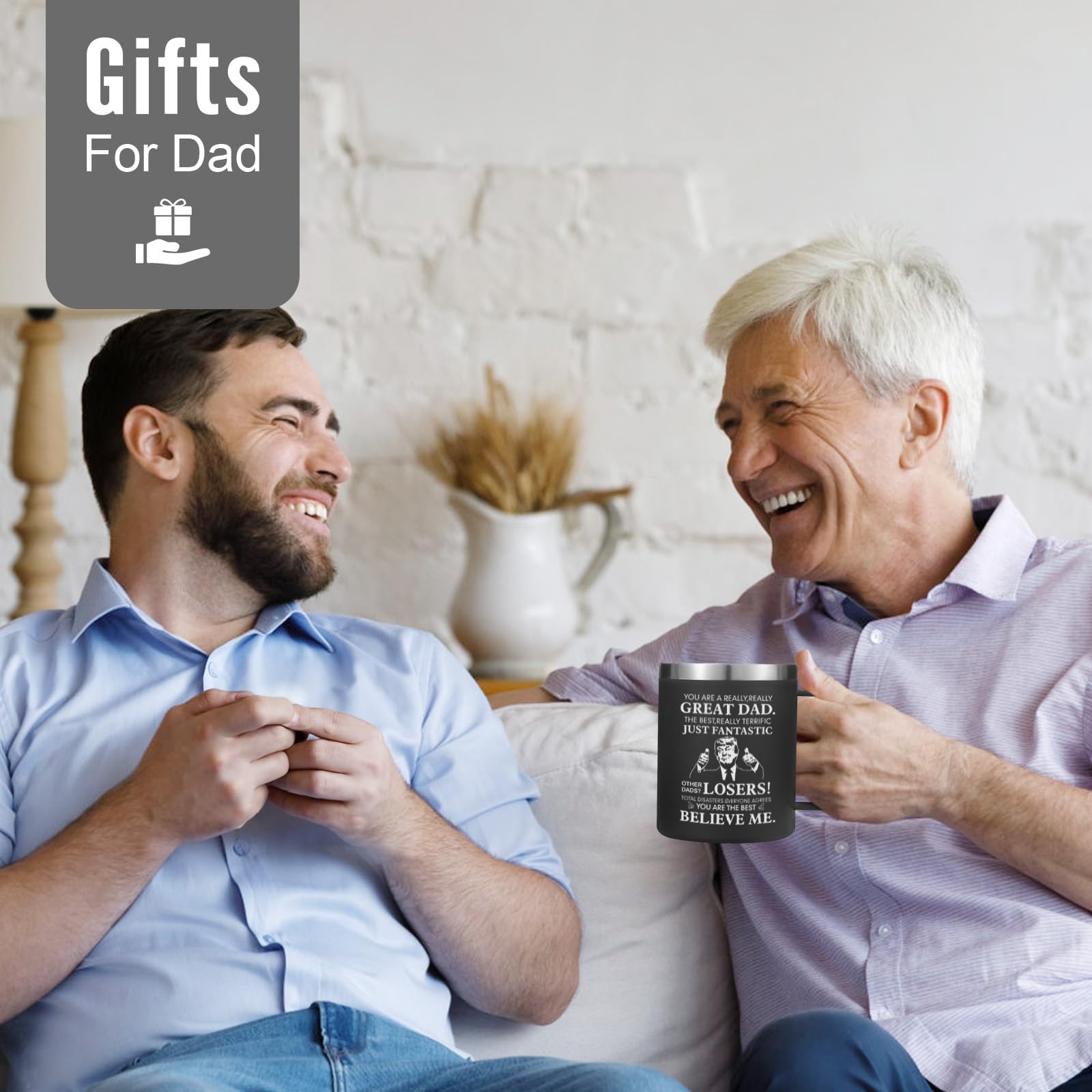 NOWWISH Gran Papá regalo ideal para Navidad o cumpleaños.