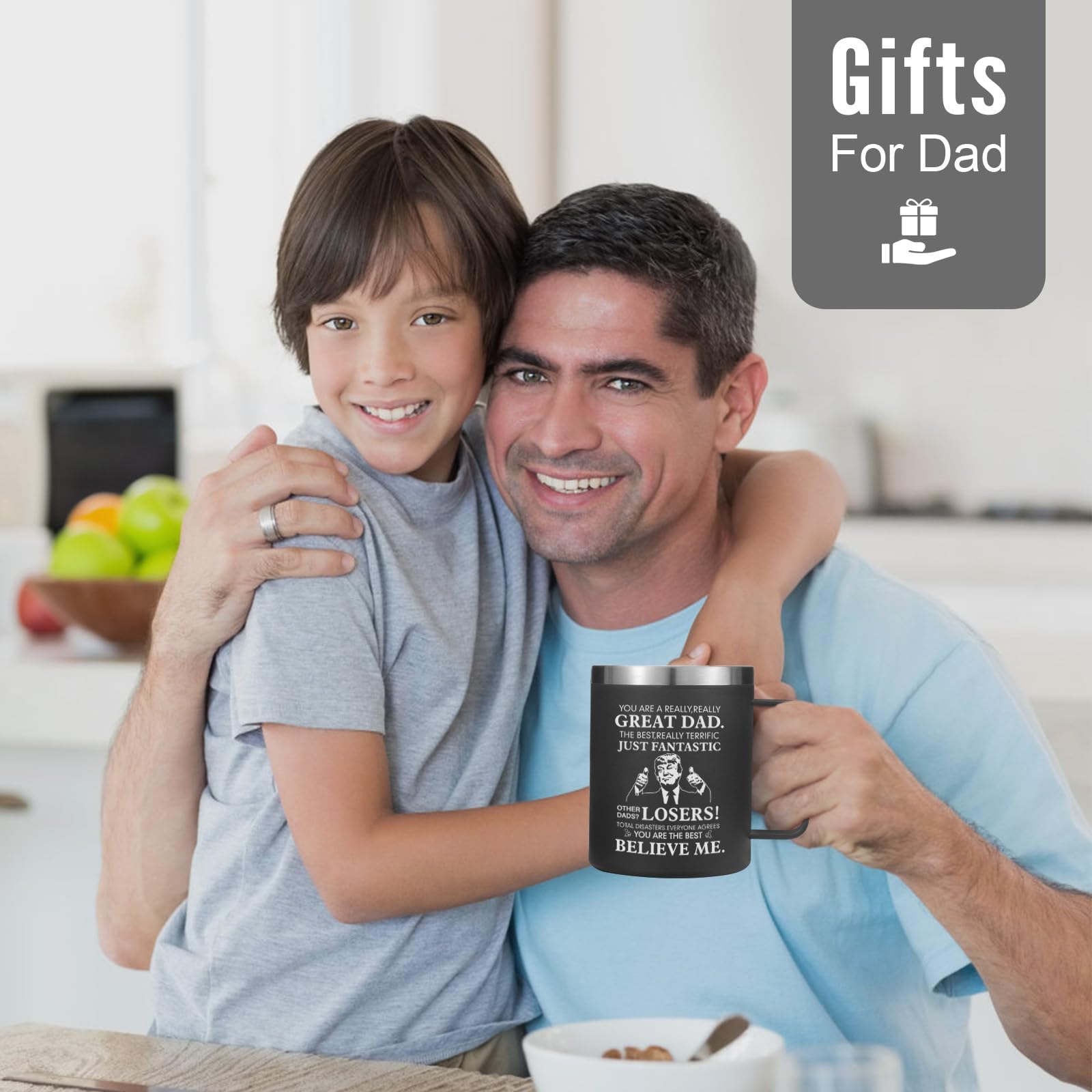 NOWWISH Gran Papá vaso térmico para oficina y ocio.