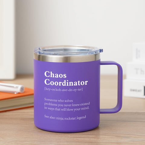 NOWWISH Taza Caos Coordinadora para oficina y casa, compañera diaria.