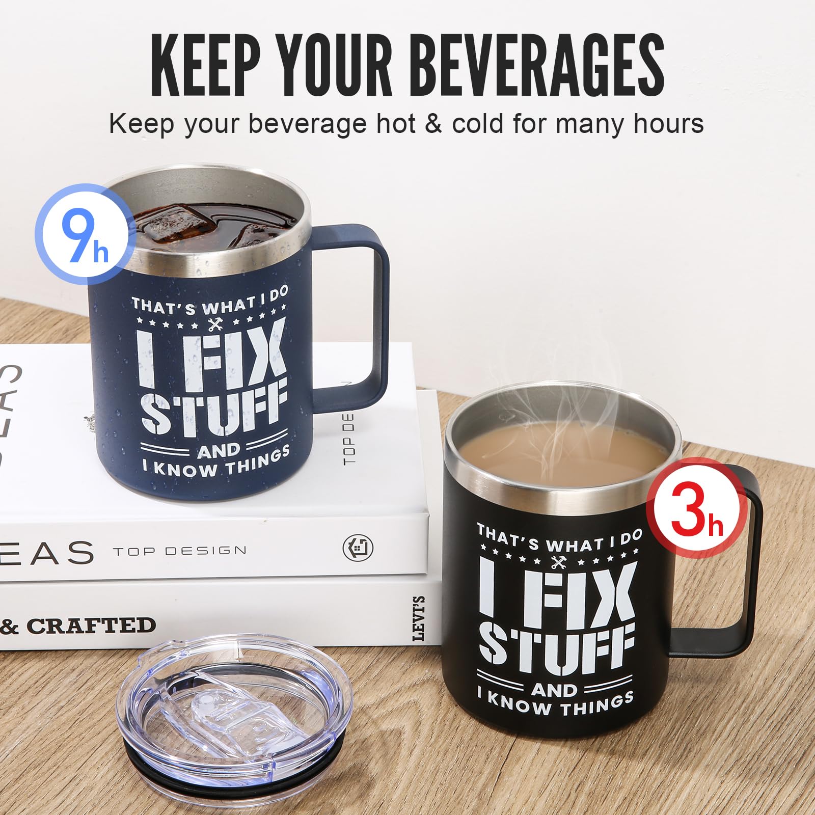 NOWWISH taza regalo para papá, llega en caja lista para regalar