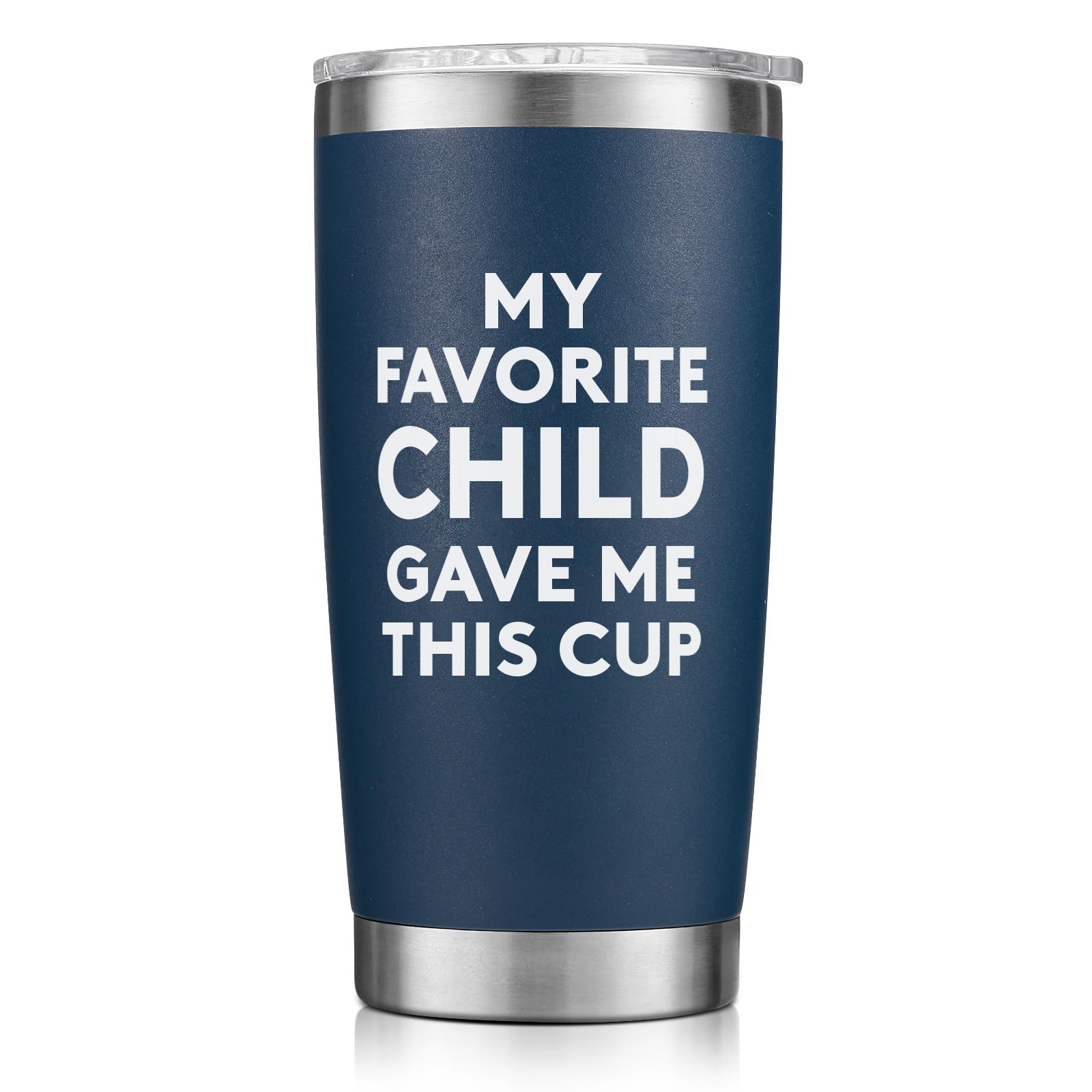 NOWWISH vaso térmico con frase divertida para papá, regalo navideño que alegra cada sorbo.