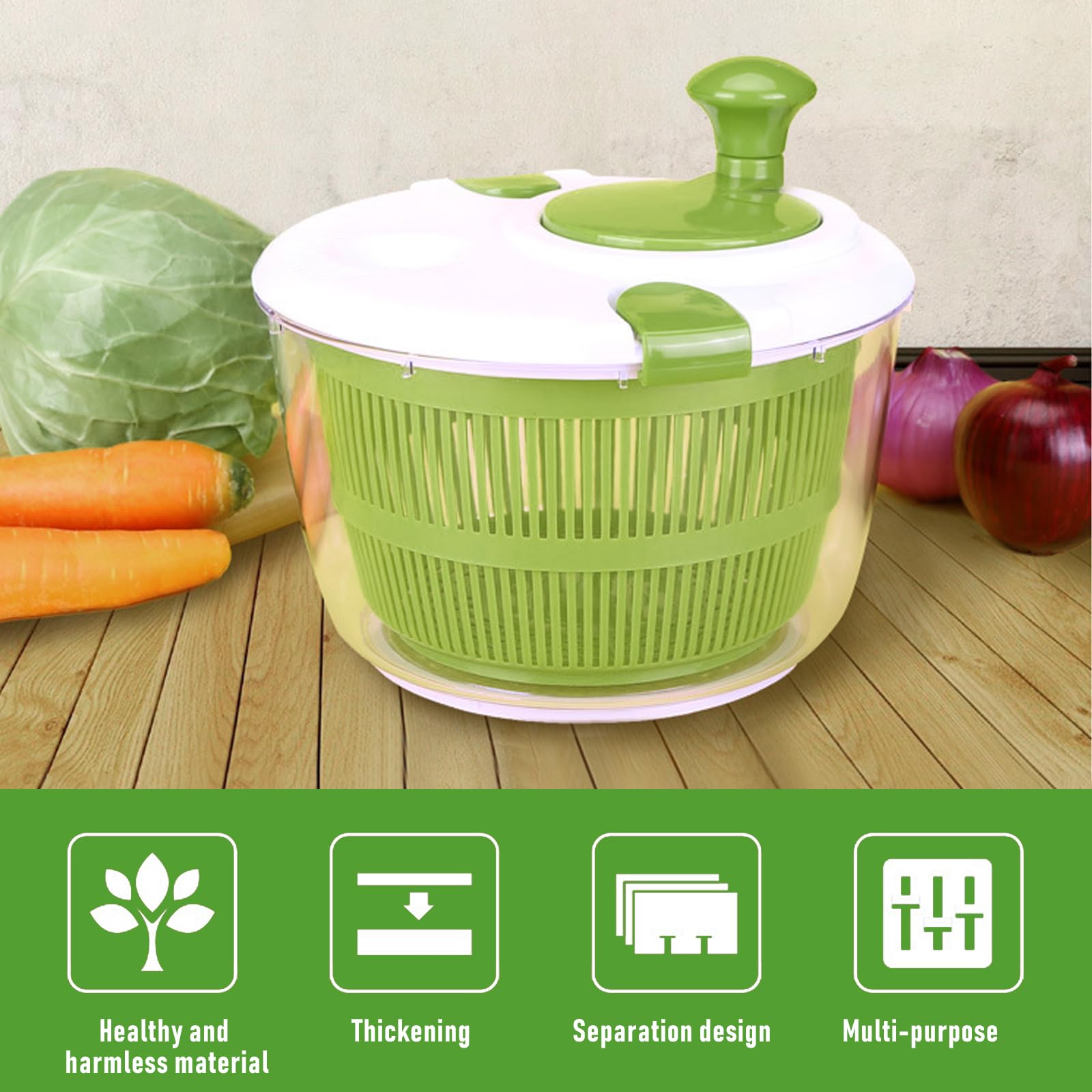 NPJGKY escurridor manejo suave de giro de 360 grados en la cocina