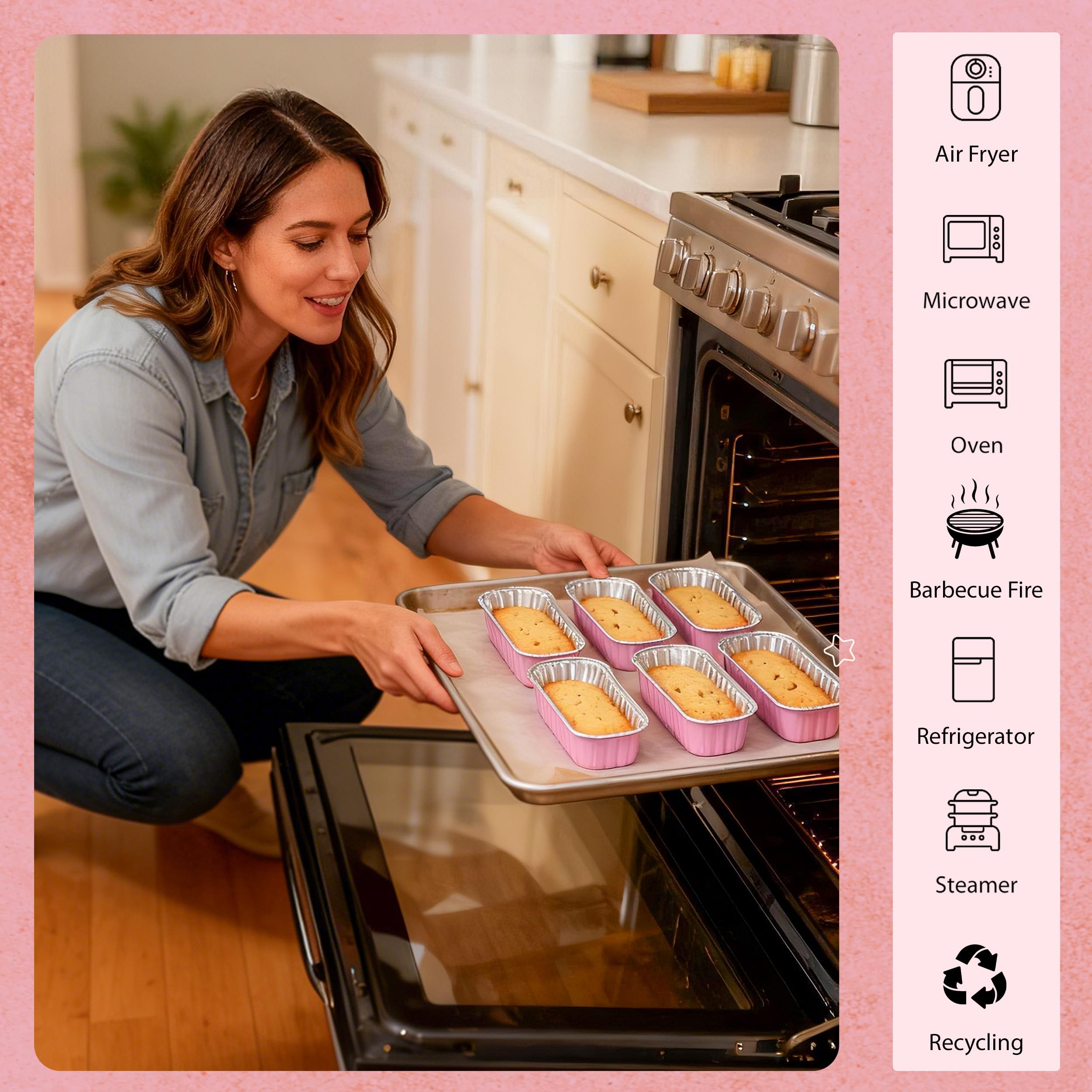 Cucharas individuales NPLUX 50 unidades listas para servir postres