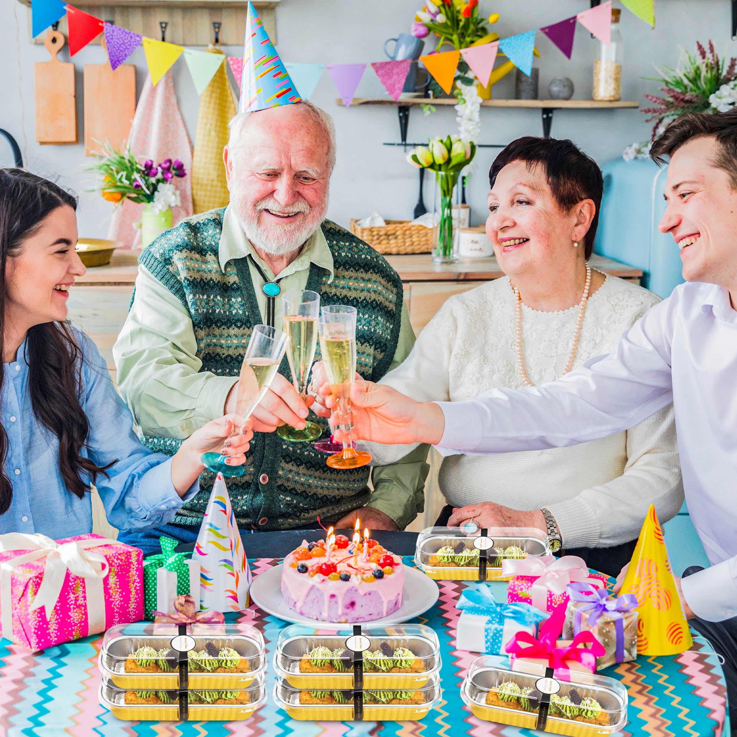 NPLUX opción práctica para fiestas, picnic y regalos.