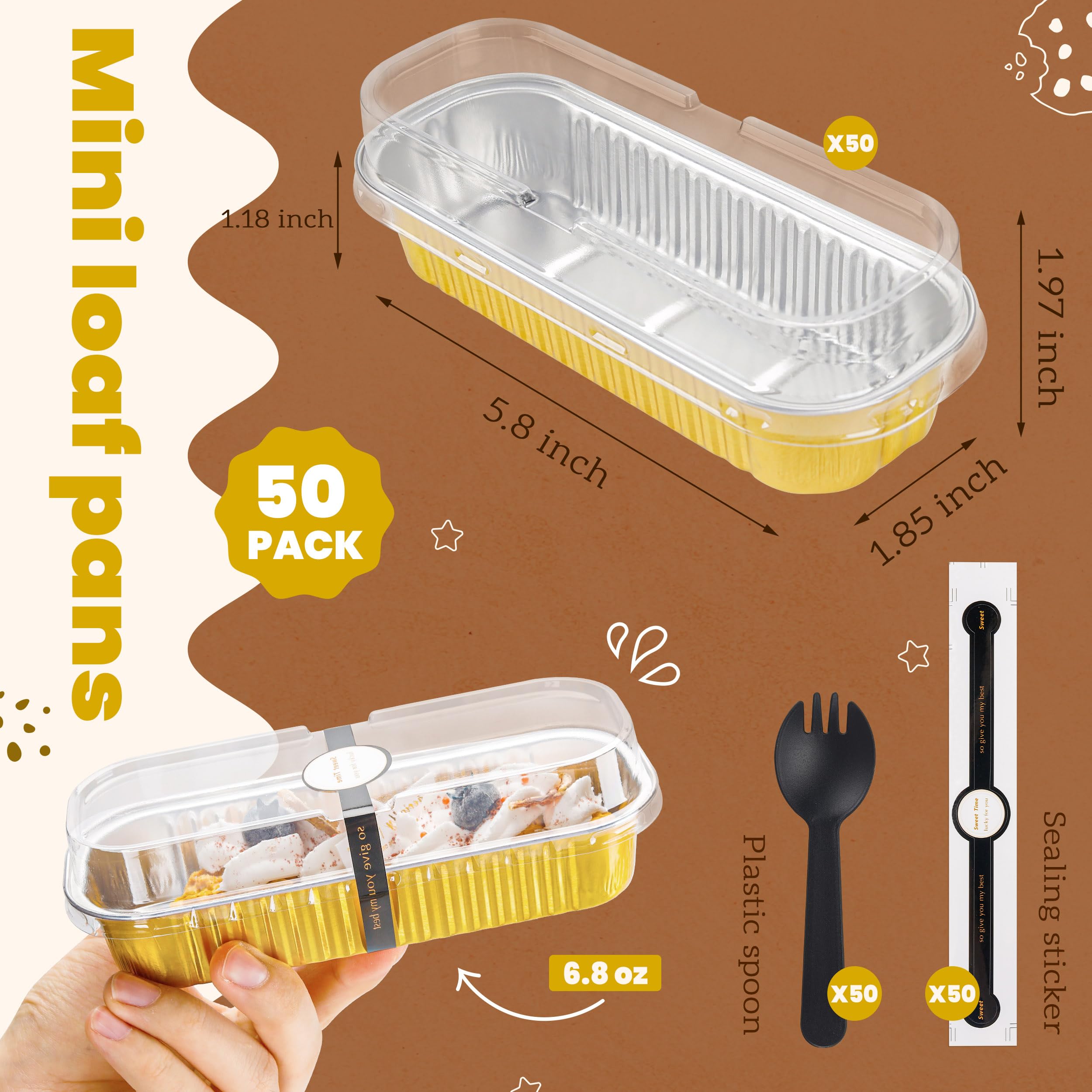 NPLUX tapas de plástico seguras para transportar los moldes.