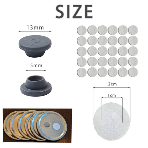 NRAMOOS filtros sintéticos de 20 mm para flujo de aire estable en cultivos