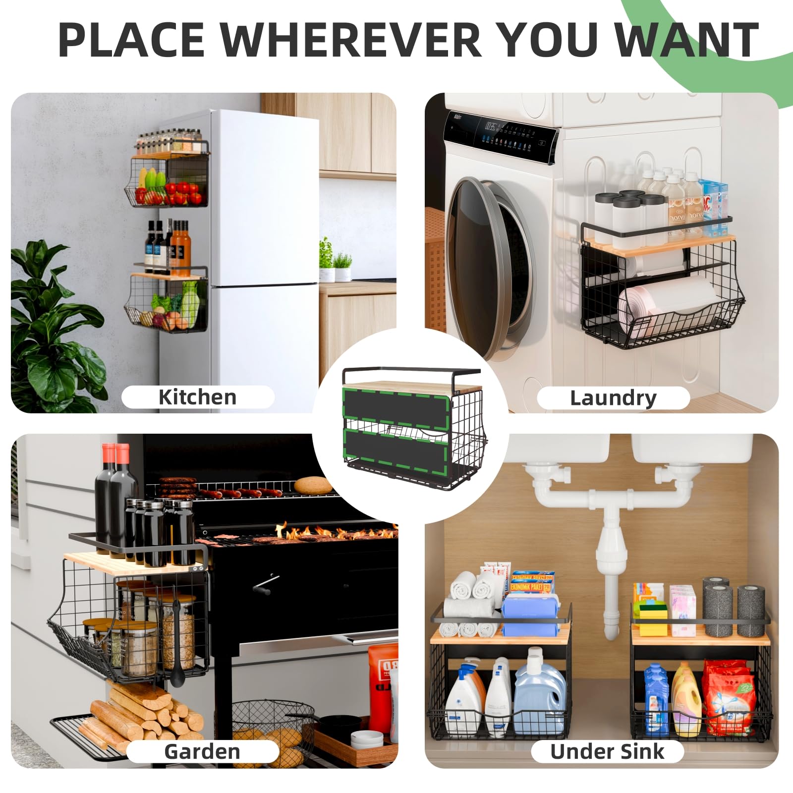 Uso multipropósito NRSVIAN para cocina, lavandería o RV.