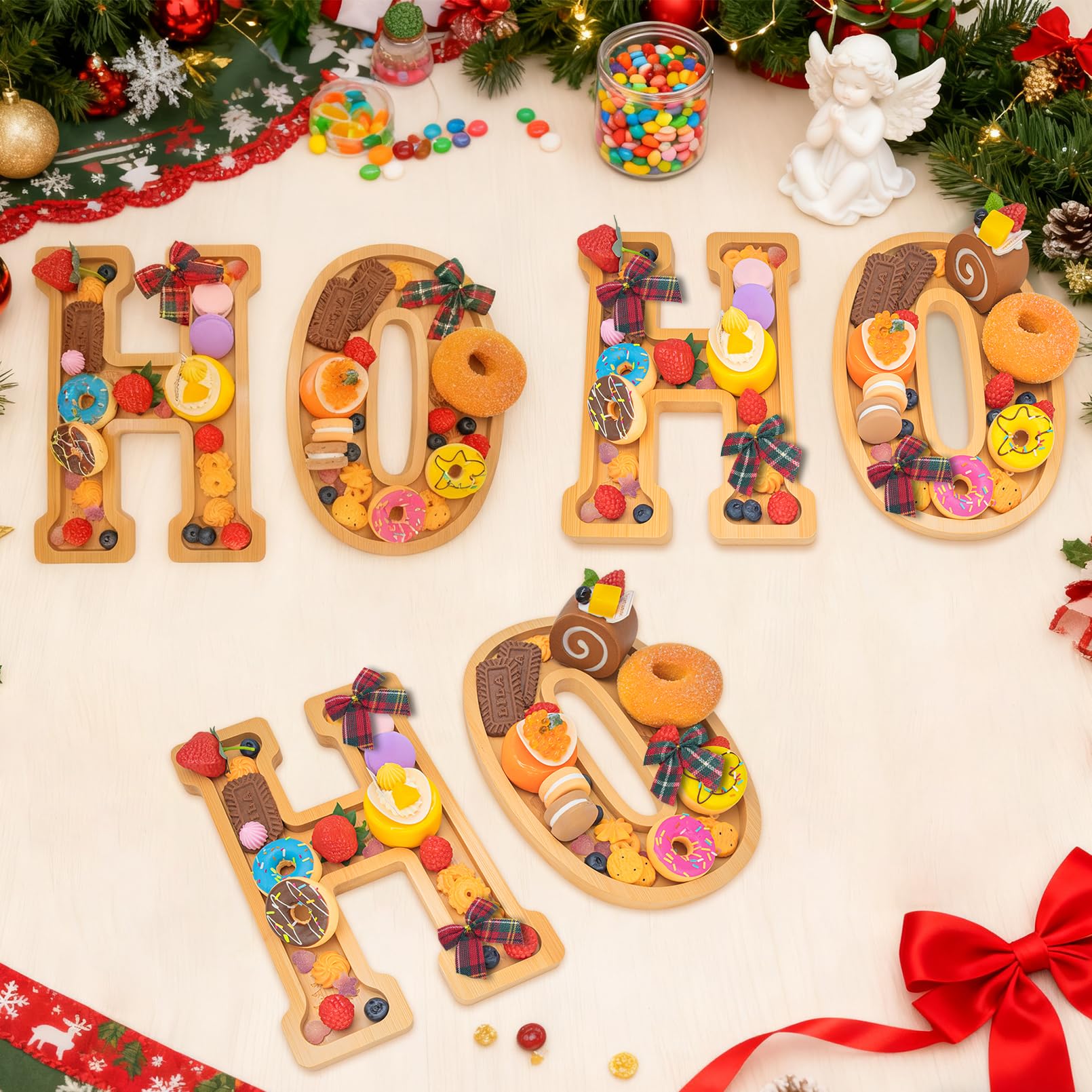 Nsoyos globos de Navidad 14 para ambientar la mesa