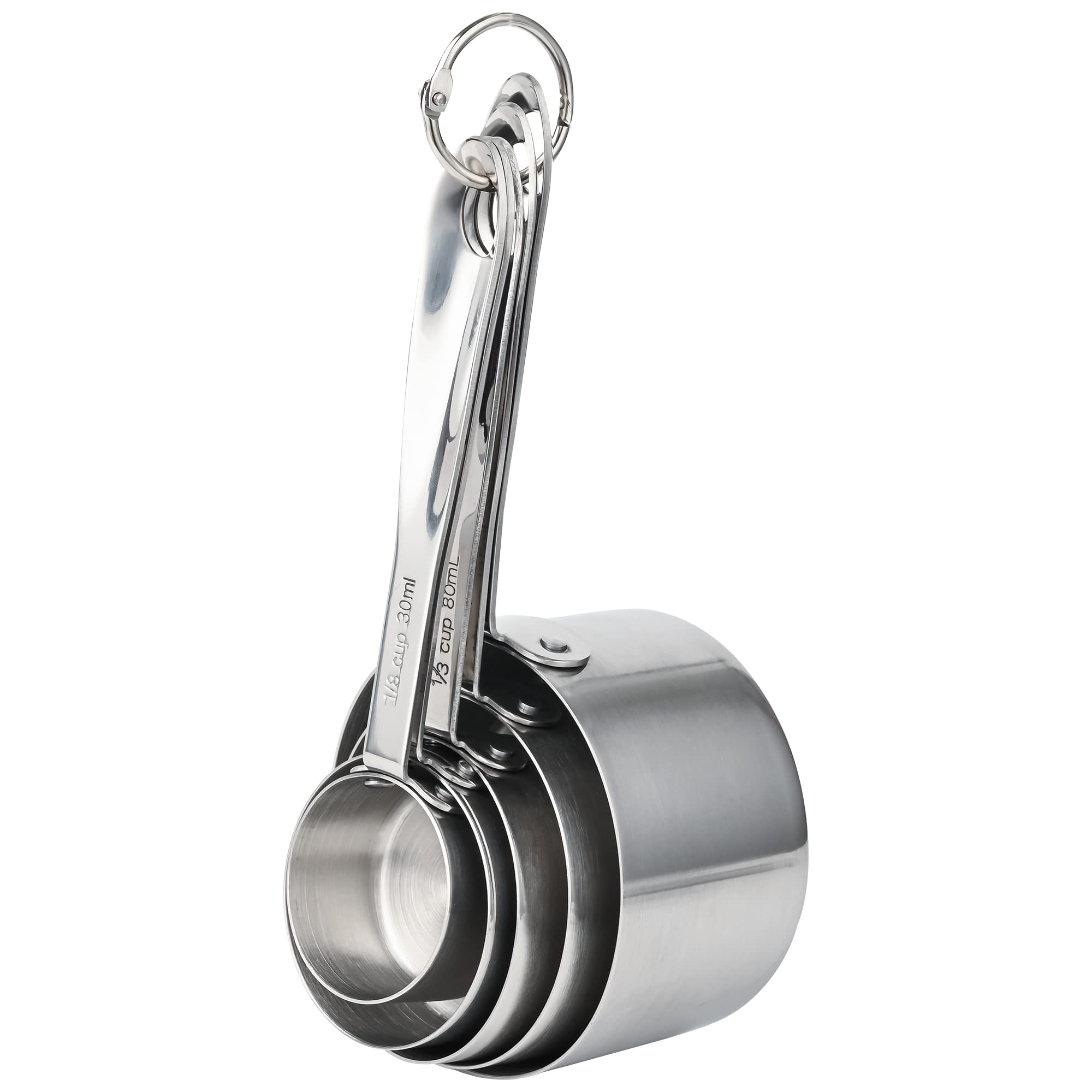 Ideal para medir líquidos y secos con precisión culinaria.