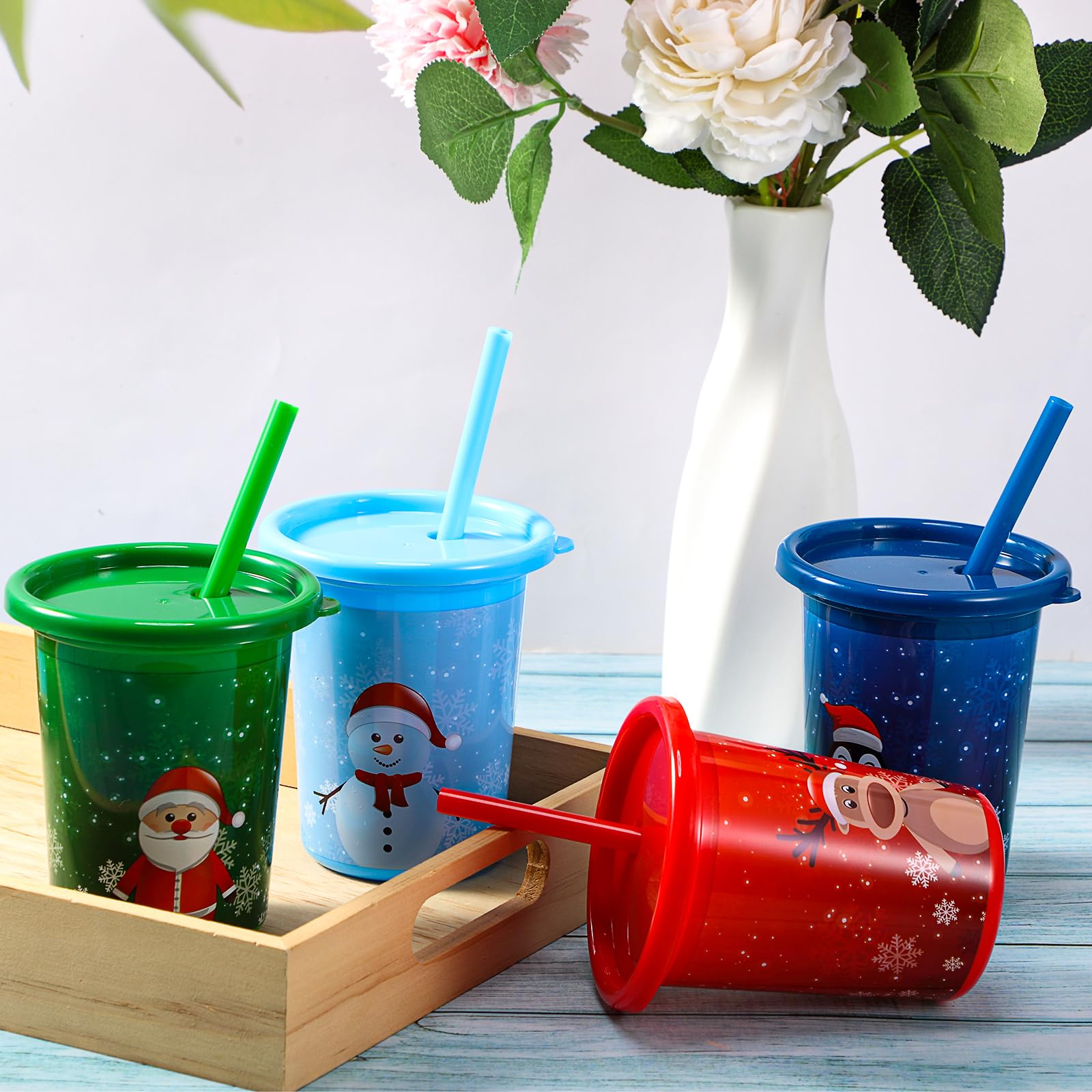 Nuanchu vaso 10 onzas para agua o jugo, apto para eventos