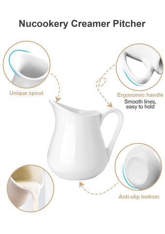 Cremero Nucookery apto para microondas y congelador.