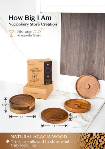 Rimador Nucookery con divisiones modulares para sal, azúcar y jugo separados.