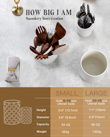 Nucookery textura grabada en cerámica realza el detalle artesanal de la cocina.