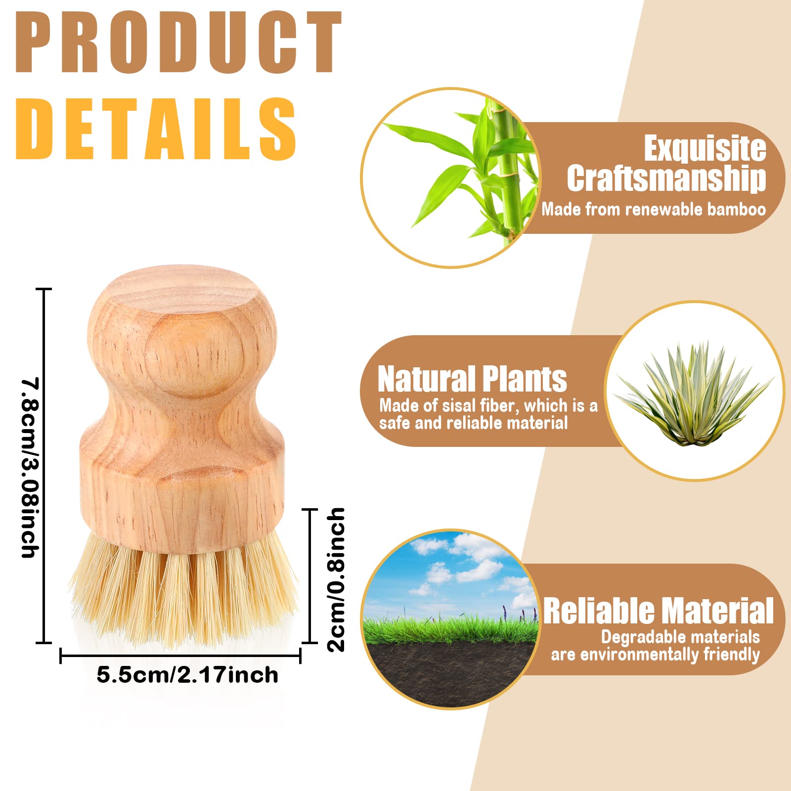 Cerdas de sisal de Nuenen con potencia de limpieza.