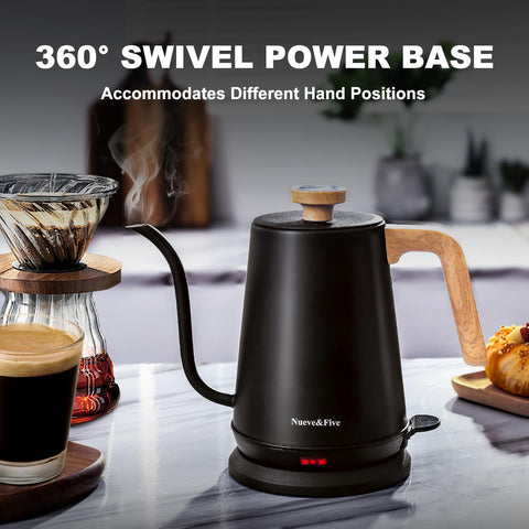 Uso versátil para café y té con termómetro de Nueve&Five