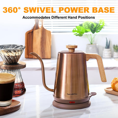 Capacidad de 1 litro, ideal para varias tazas.
