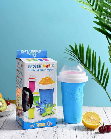NUFR taza de granizados de doble capa conserva la bebida fría sin dilución.
