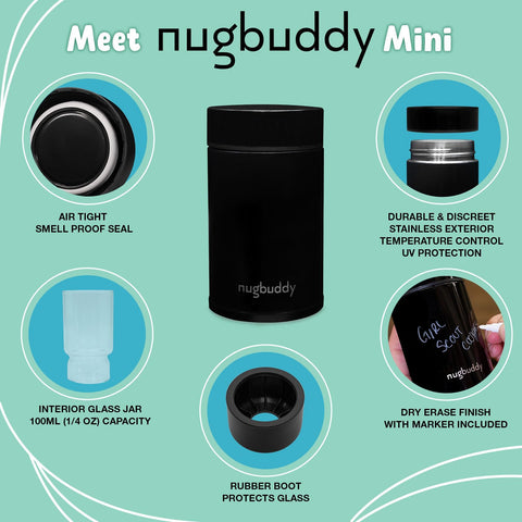 Nugbuddy diseño compacto y portátil para espacios pequeños
