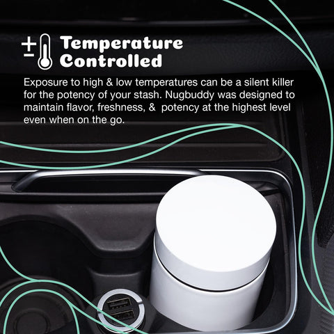nugbuddy mini protección-uv protege la calidad frente a la luz