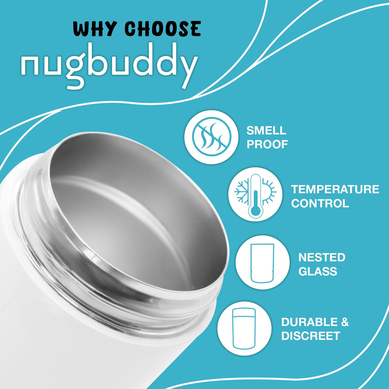 nugbuddy protección UV para conservar sabor